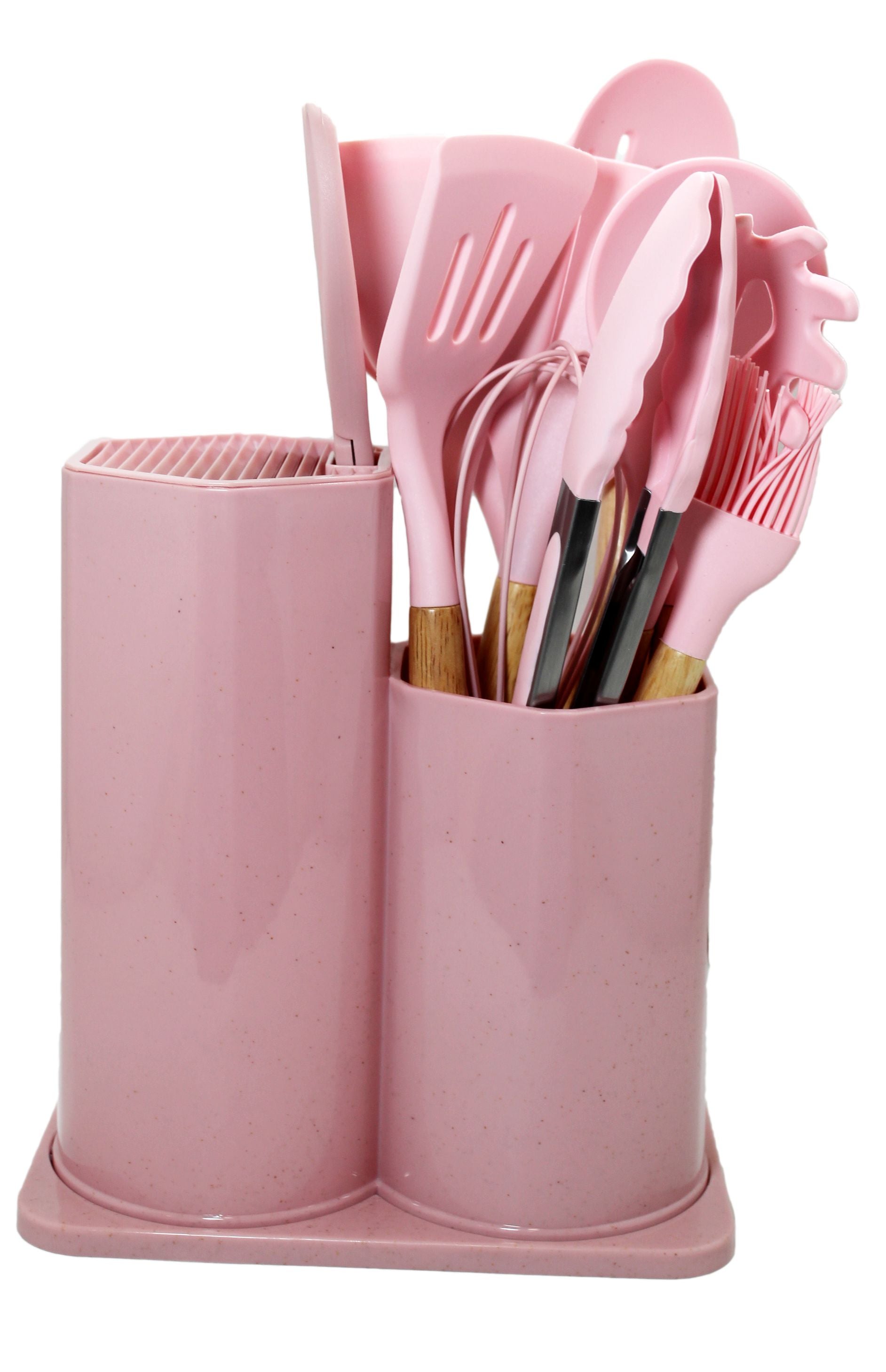 Axentia Set Da Cucina 6 Pezzi – Utensili Resistenti Al Calore, Manici Soft Touch, Eleganti Grigio Scuro