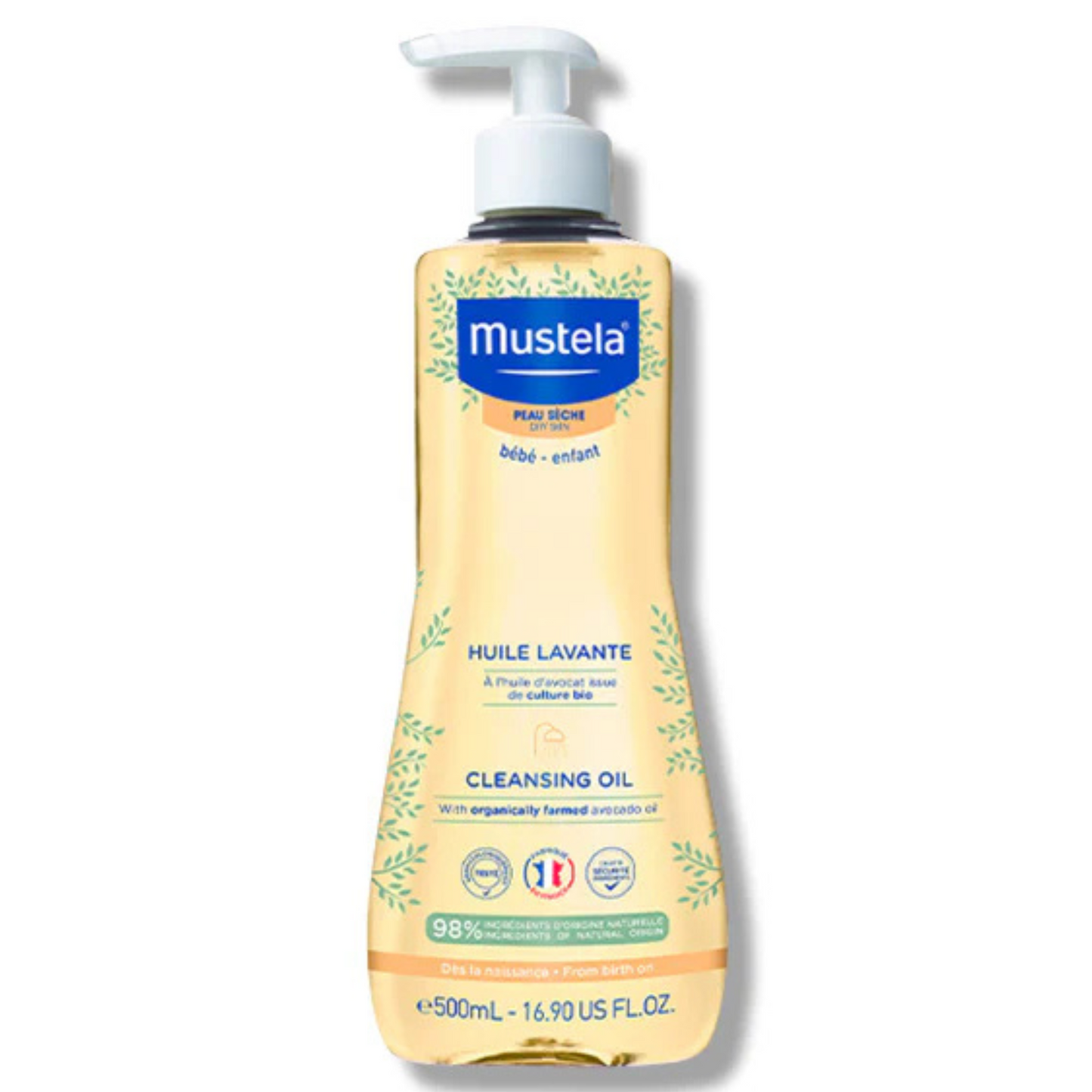 Olio Detergente Corpo e Capelli - Mustela - 500ml