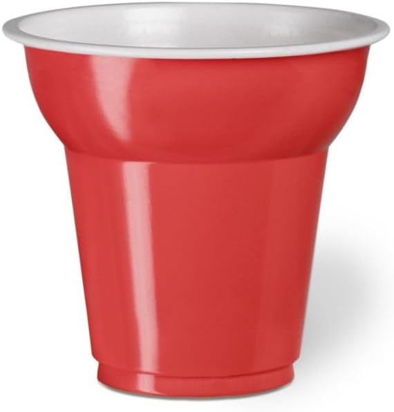 Bicchieri Plastica Caffè Rossi - Fatigati - 50pz - 80cc