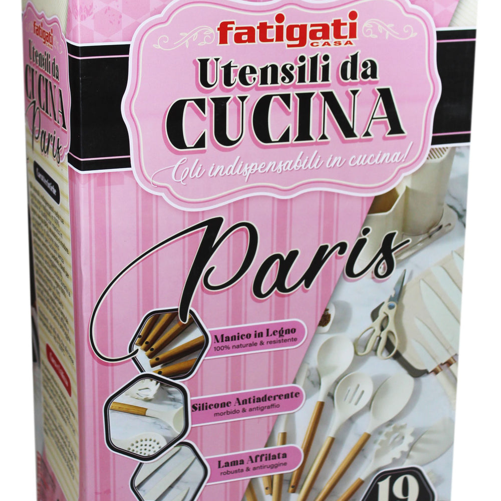 
                      
                        Set Utensili Cucina - Fatigati - 19pz - Vari Colori
                      
                    