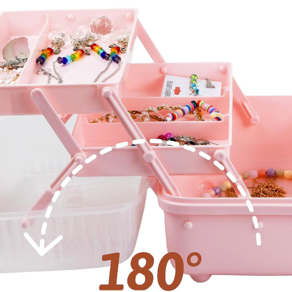 
                      
                        Beautycase con Scomparti - Fatigati - 28x15x15cm - Colori Misti
                      
                    