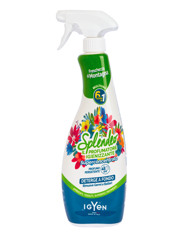 
                      
                        Detergente Multisuperficie Spray - Splendeo - 750ml - Varie Profumazioni
                      
                    