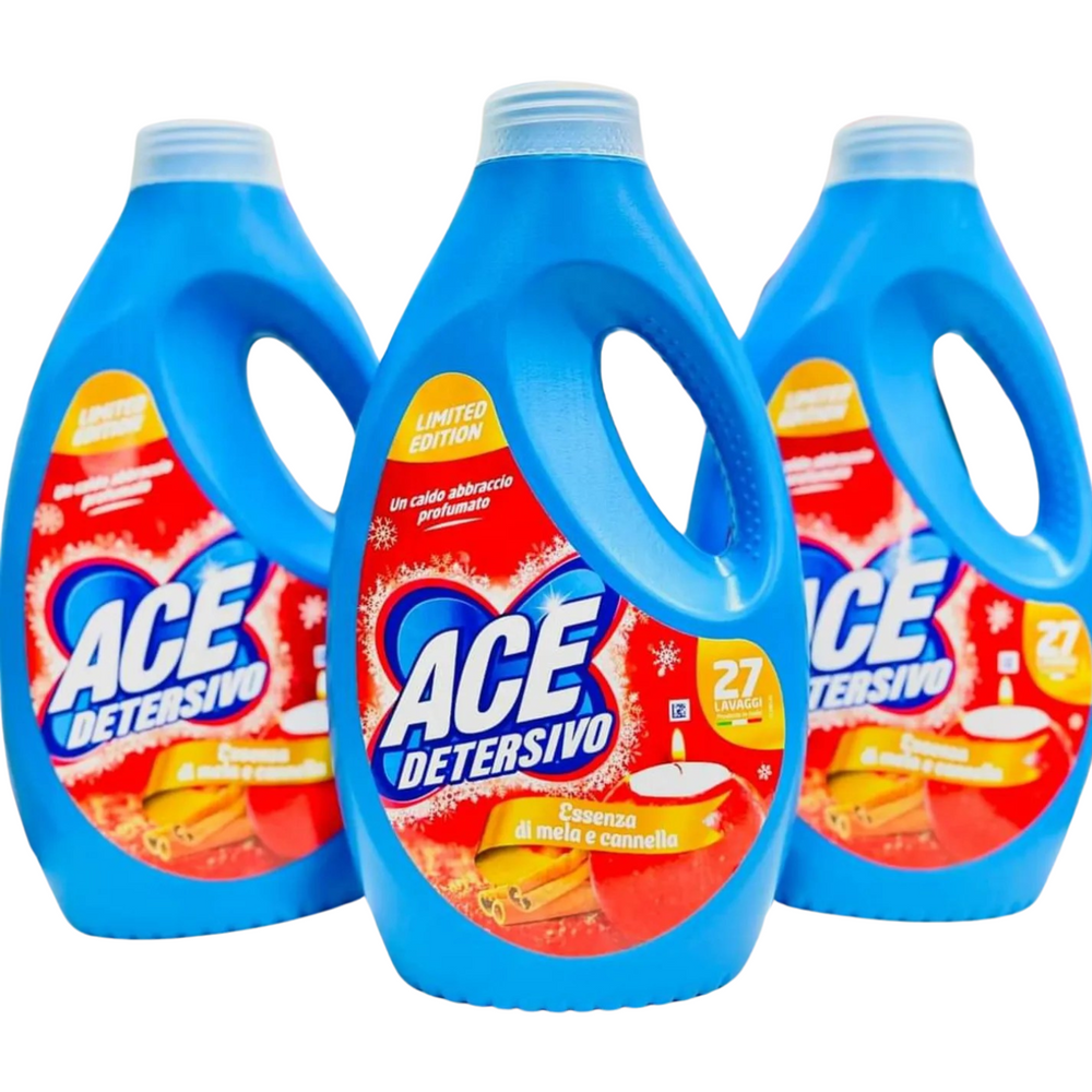 Detergente Lavatrice - Ace - 27 lav - Edizione Limitata: Mela e Cannella