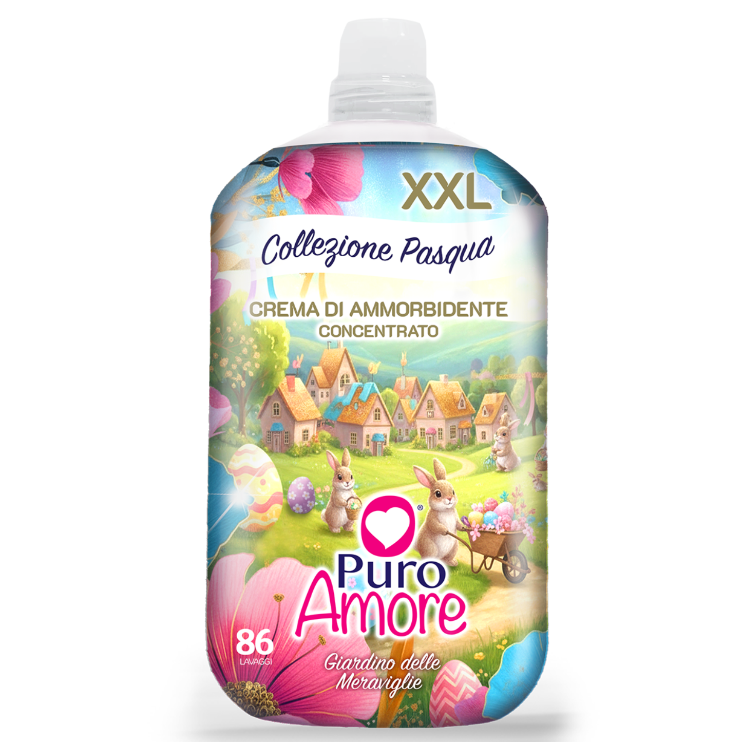 Ammorbidente Concentrato - Puro Amore - XXL - Collezione Pasqua - 86 lav