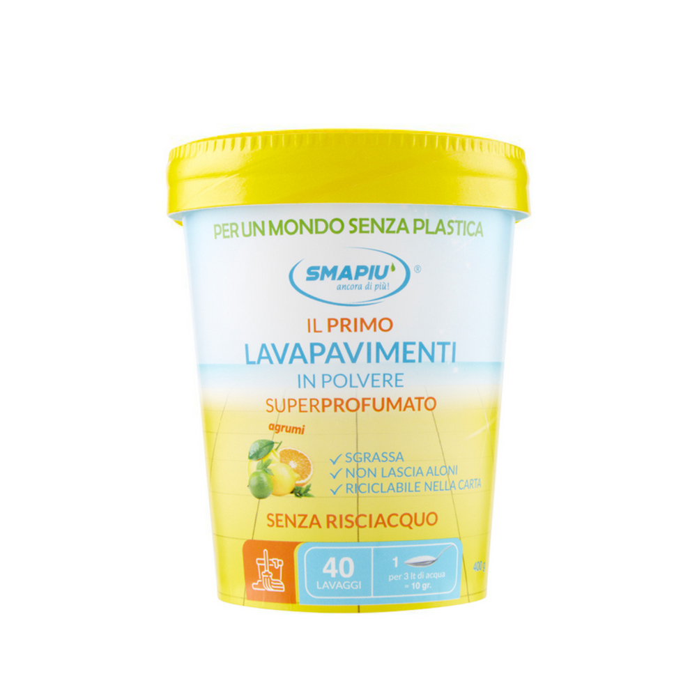 Lavapavimenti in Polvere - Smapiù - 40 LAV - Varie Fragranze