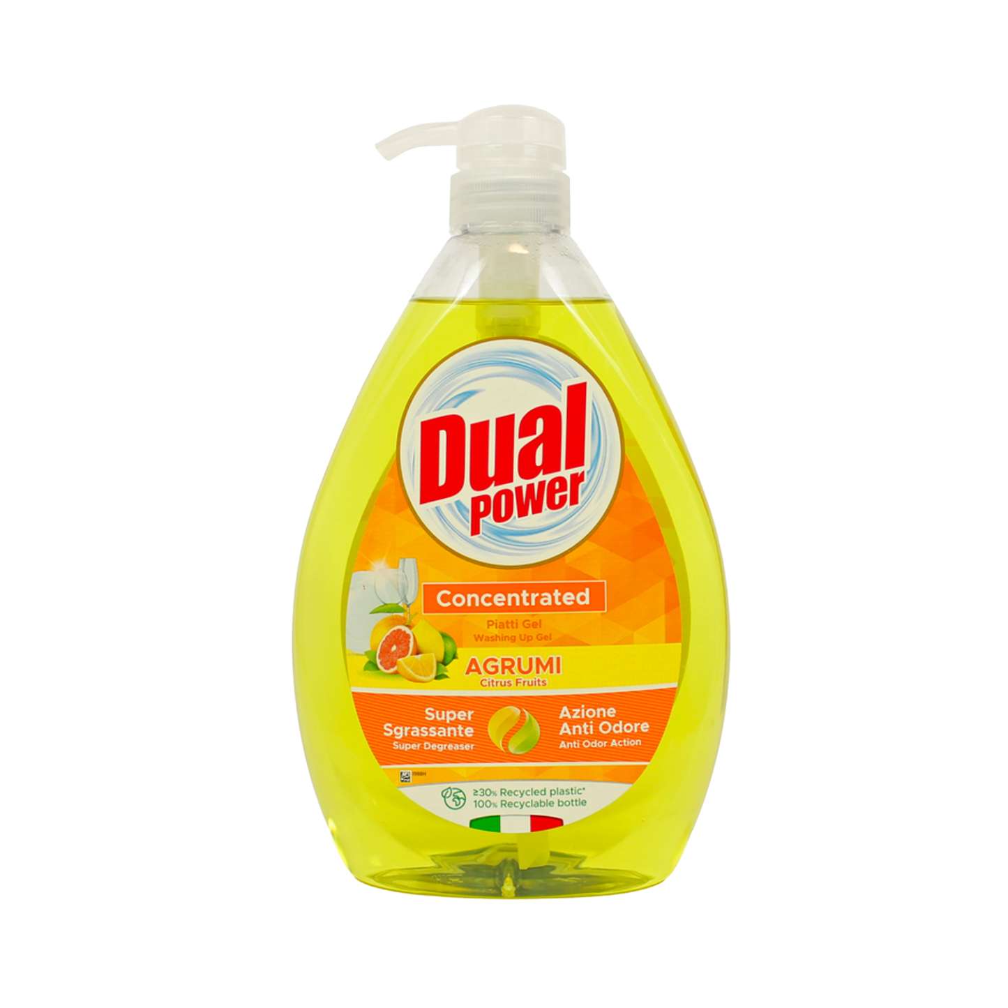 Detergente Gel Piatti Dosatore - Dual Power - 1LT - Varie Profumazioni