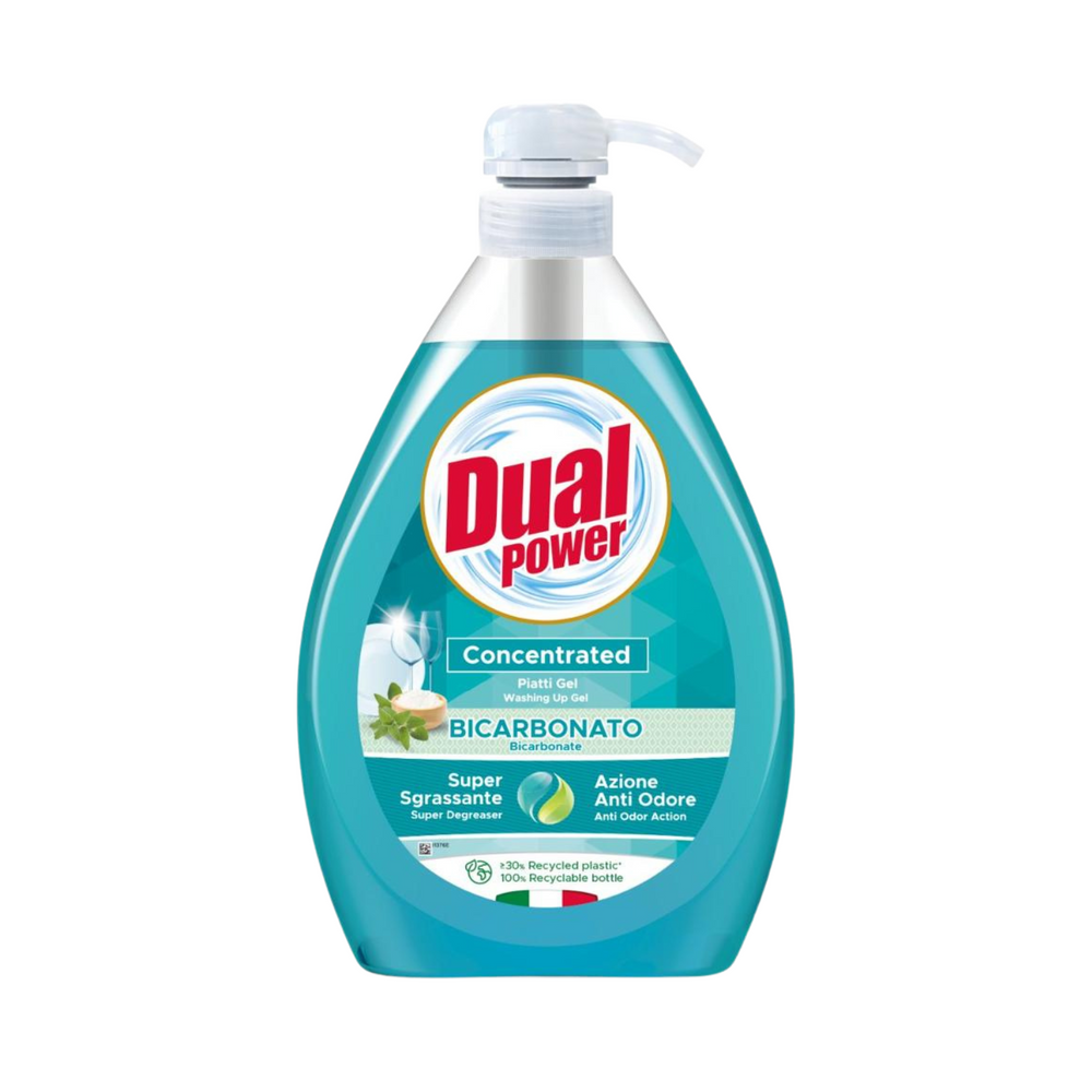 Detergente Gel Piatti Dosatore - Dual Power - 1LT - Varie Profumazioni