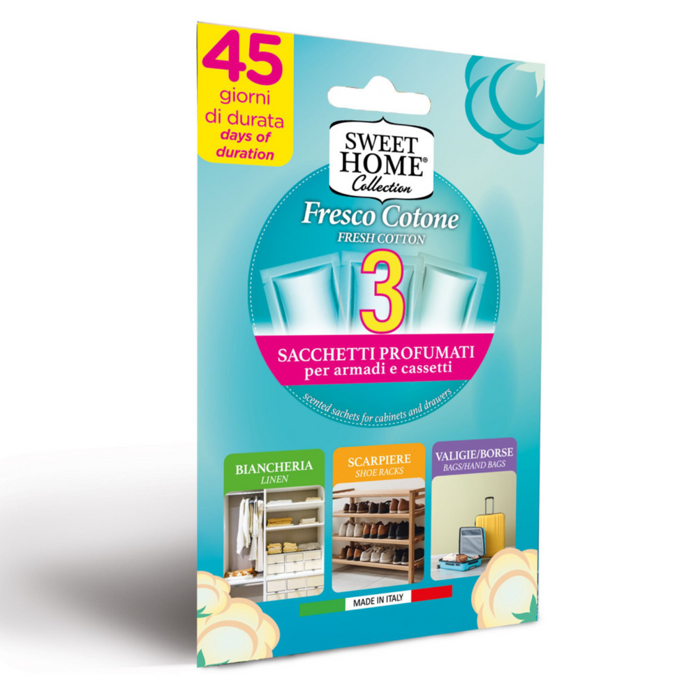 
                      
                        Sacchetti Profumati x3 - Sweethome - Varie Fragranze
                      
                    
