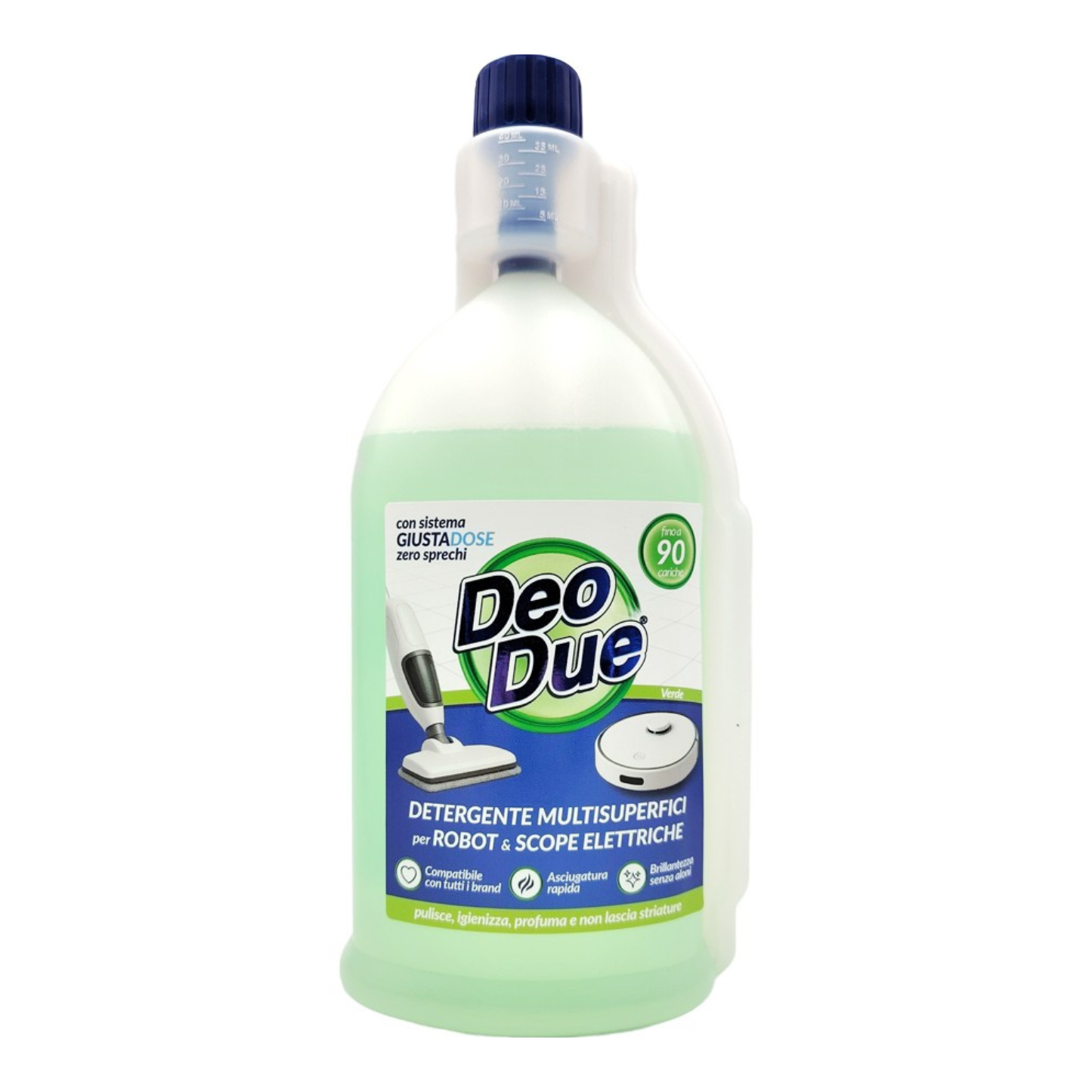 Detergente Multisuperficie Robot-Scope Elettriche - Deo Due - 900ml - Varie Fragranze