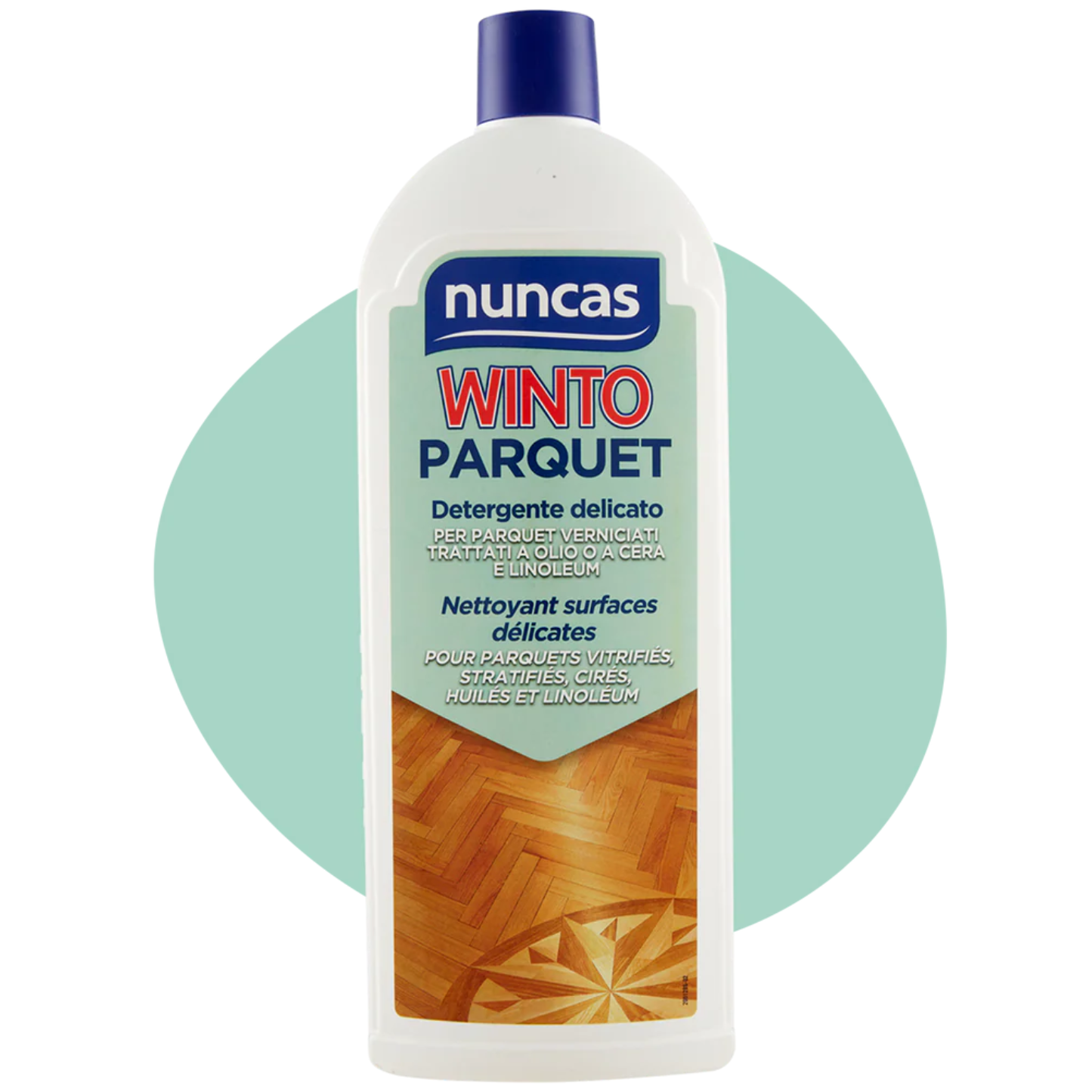 Detergente Delicato Parquet - Nuncas - Winto - 1LT