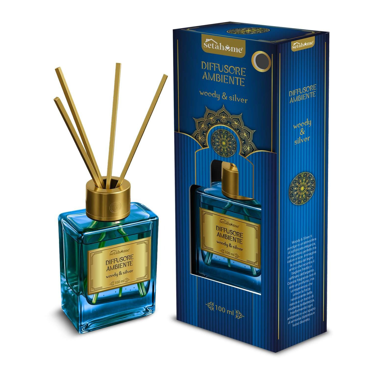 Diffusore Ambiente - Seta Home - Arabic Perfume - 100ml - Varie Fragranze