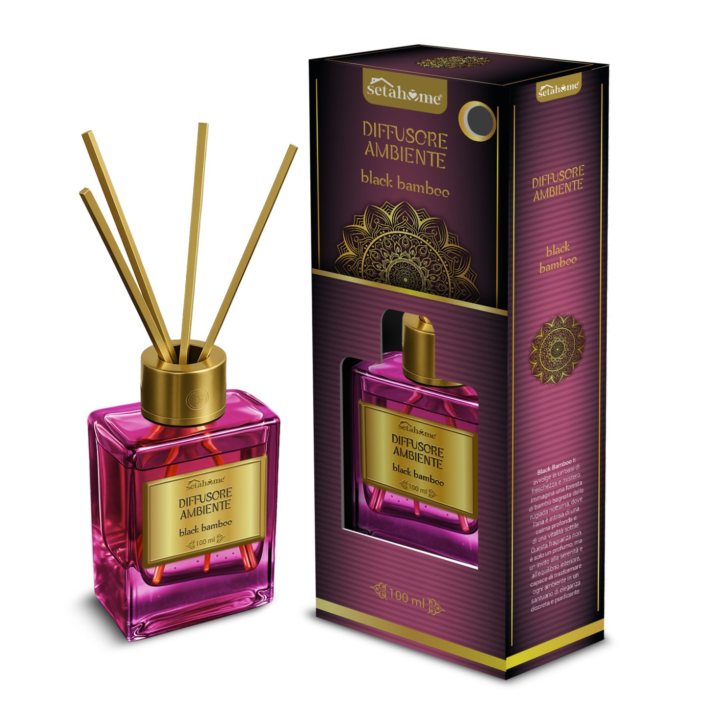 Diffusore Ambiente - Seta Home - Arabic Perfume - 100ml - Varie Fragranze