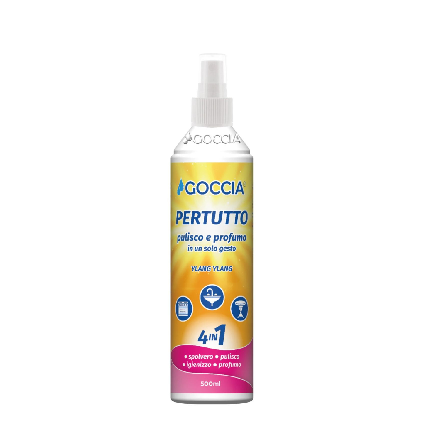 Pulitore Multiuso - Goccia Ylang Ylang - Pertutto - 500ml