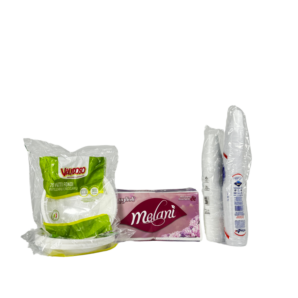Box Monouso Carta/Plastica - 20 pz