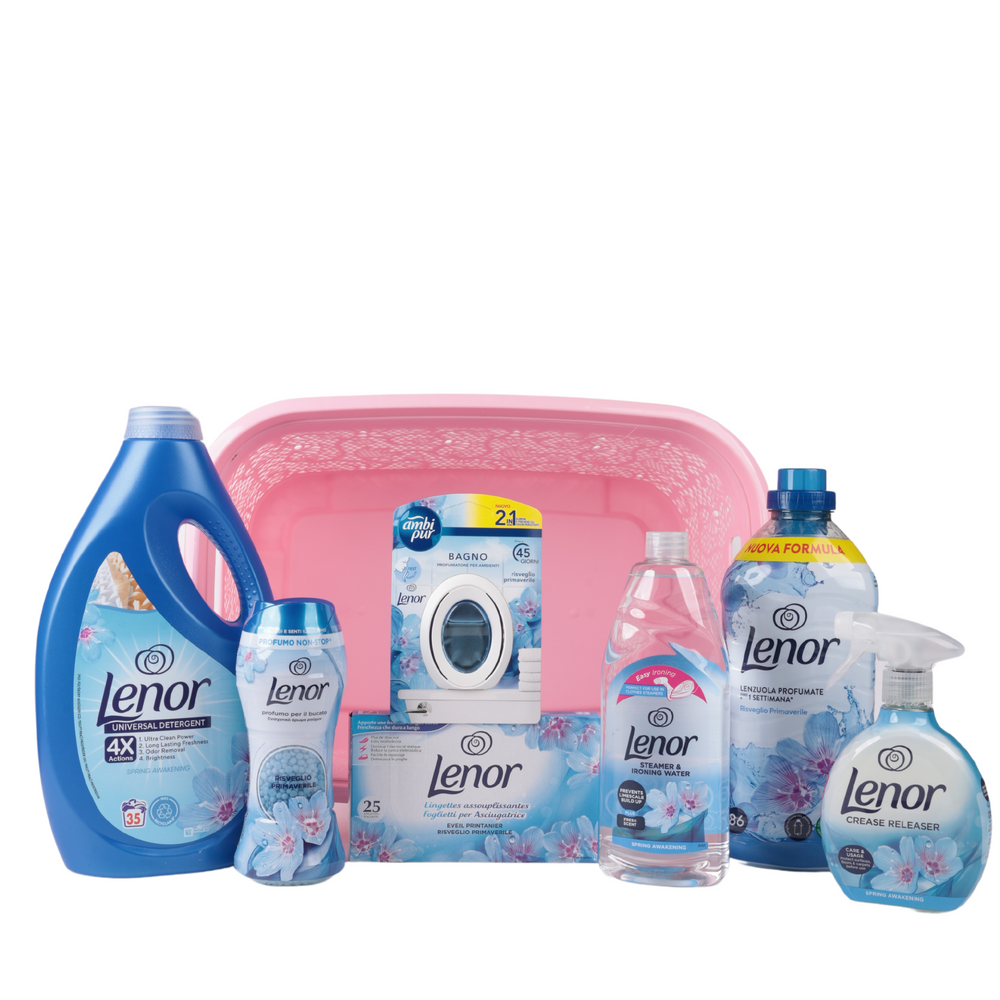 Cesto Regalo Prodotti Lenor - Risveglio Primaverile
