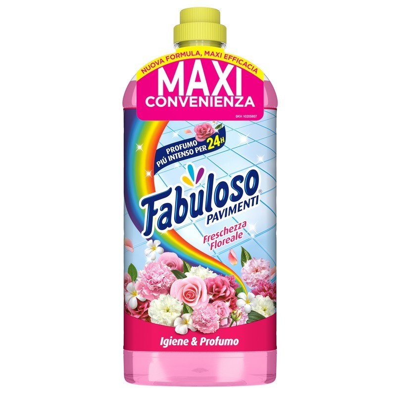 Detergente Pavimenti - Fabuloso - 1,250 lt - Varie Profumazioni