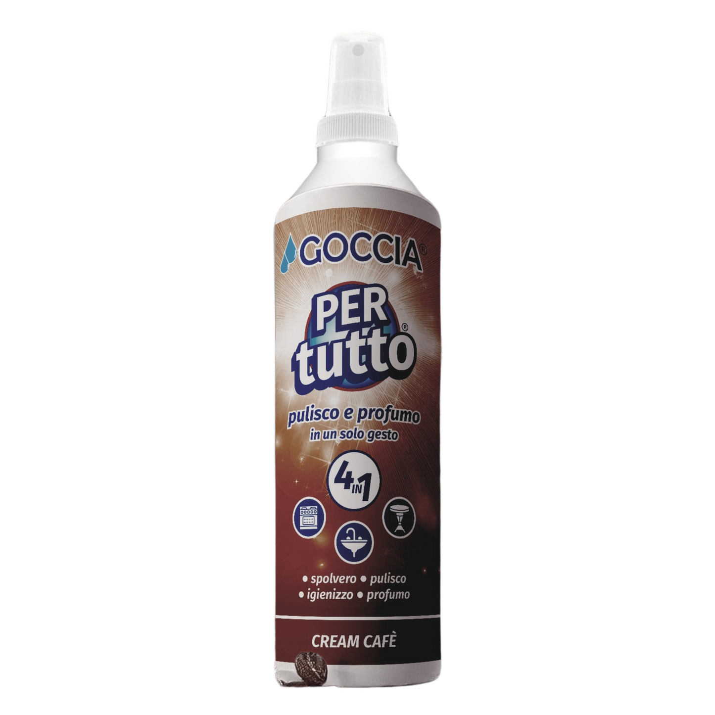 Pulitore Multiuso - Goccia Cream Caffè - Pertutto - 500ml
