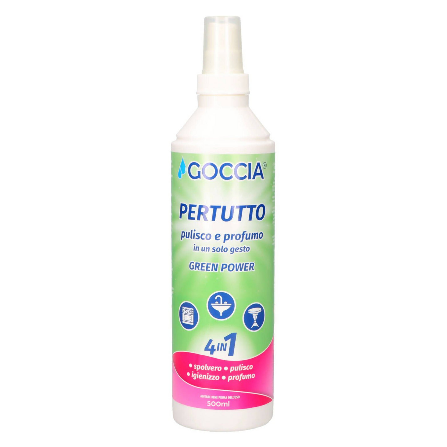 Pulitore Multiuso - Goccia Green Power - Pertutto - 500ml
