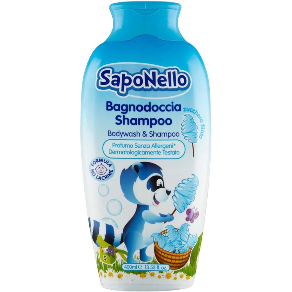 Bagnodoccia e Shampoo Baby - Saponello - 400ml - Varie Fragranze