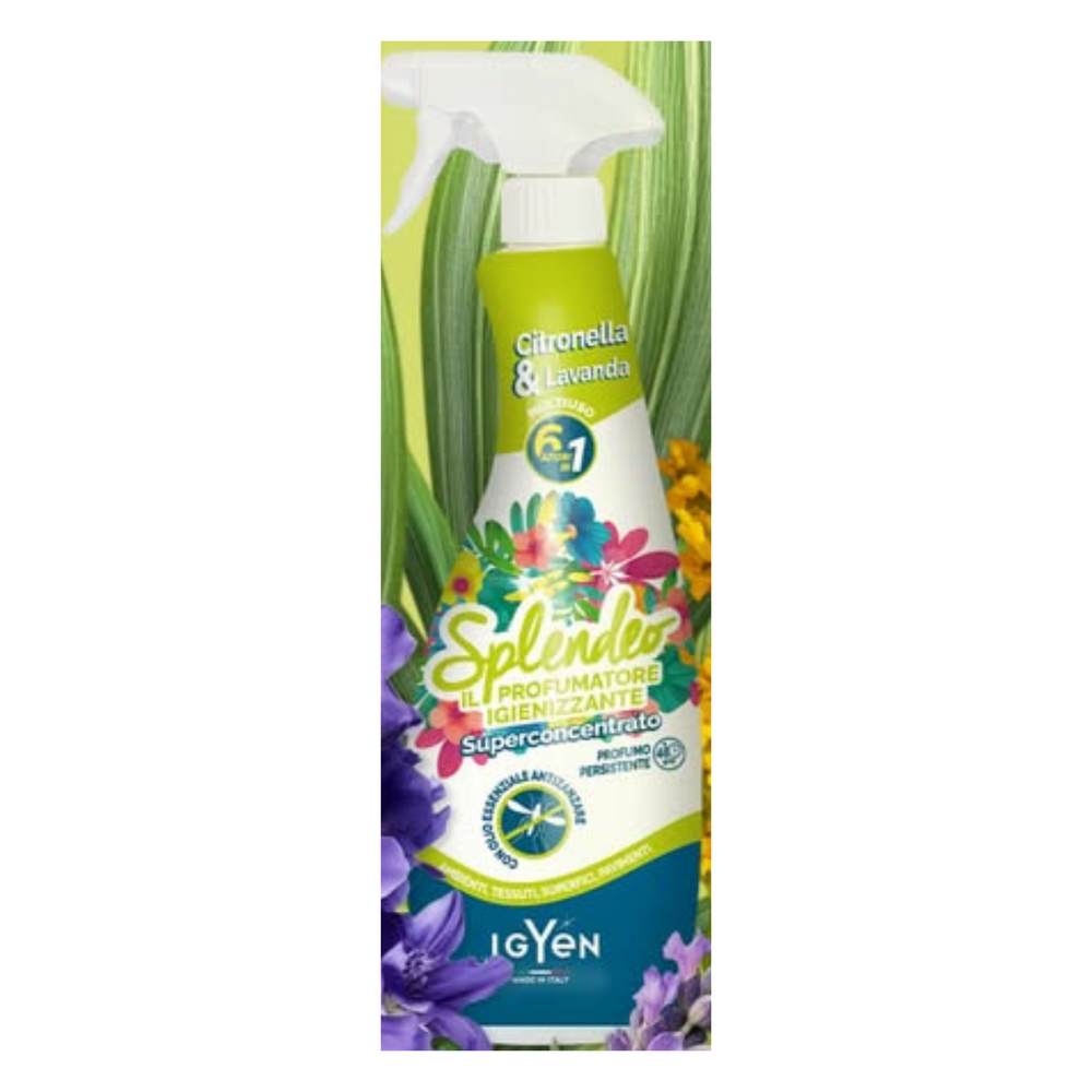 
                      
                        Detergente Multisuperficie Spray - Splendeo - 750ml - Varie Profumazioni
                      
                    