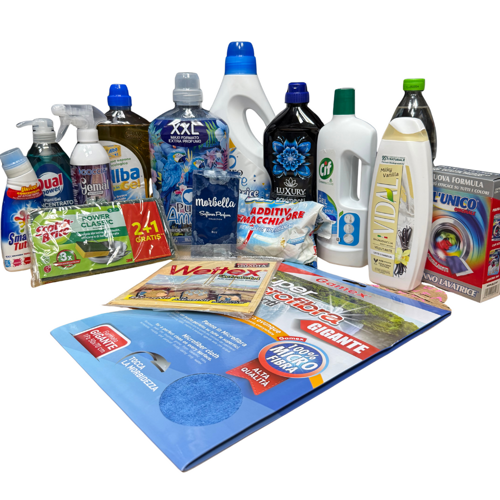 Spesa Amore + Shopper Deo Due + Omaggio - Blu/Rosa