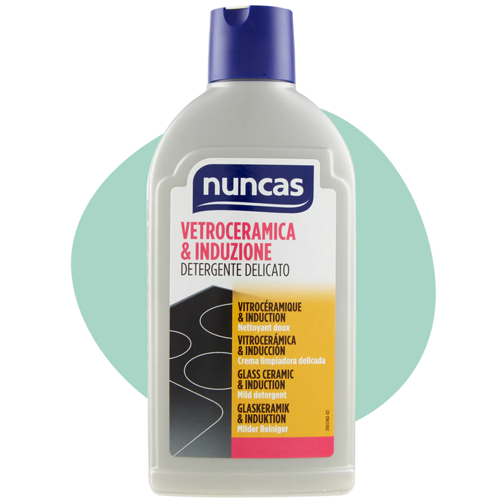 Detergente Delicato Vetroceramica e Induzione - Nuncas - 250ml