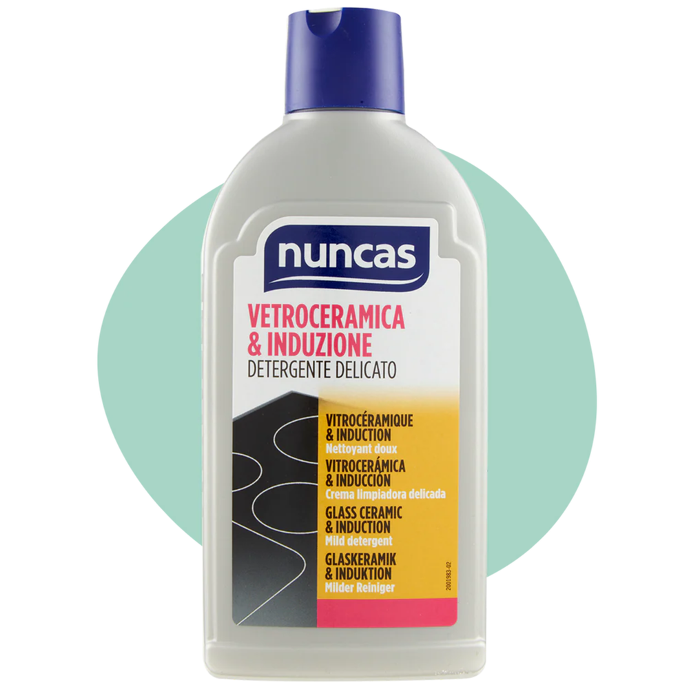 Detergente Delicato Vetroceramica e Induzione - Nuncas - 250ml