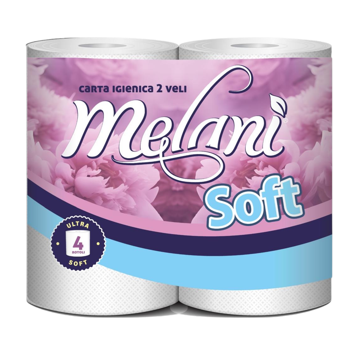 Carta Igienica 2 veli - Melanì - Ultra Soft - 4 rotoli