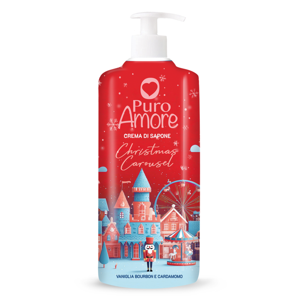 Crema di Sapone - Puro Amore - Christmas Carousel - 500ml - Varie Fragranze