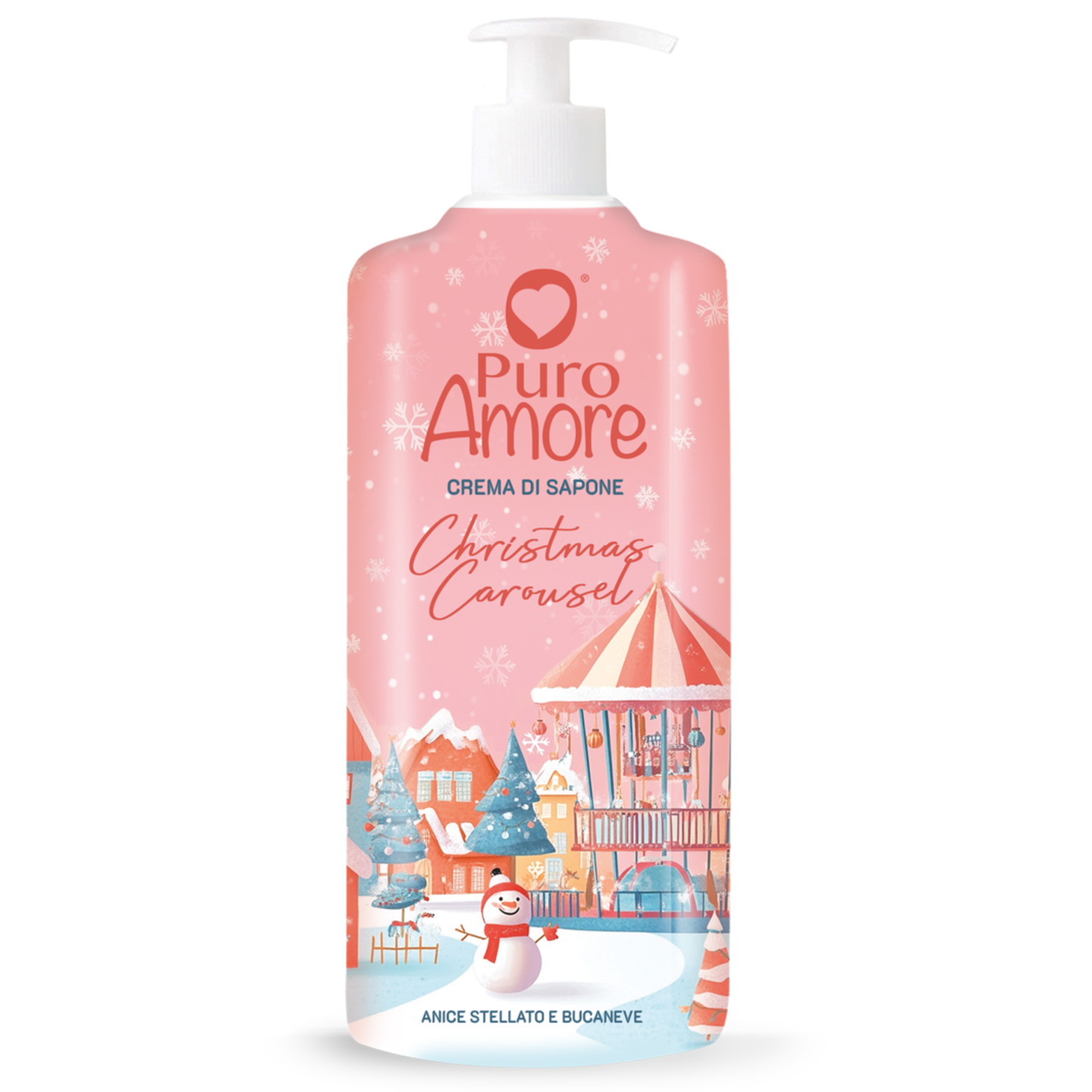 Crema di Sapone - Puro Amore - Christmas Carousel - 500ml - Varie Fragranze