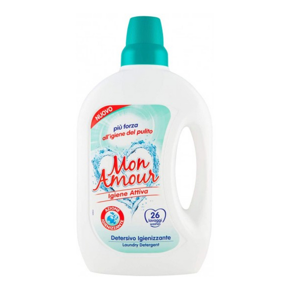 
                      
                        Detergente Lavatrice - Mon Amour Felce Azzurra - 1,6 LT - Varie Fragranze
                      
                    