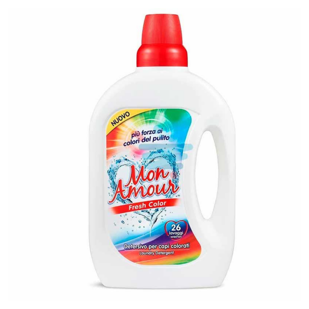 Detergente Lavatrice - Mon Amour Felce Azzurra - 1,6 LT - Varie Fragranze