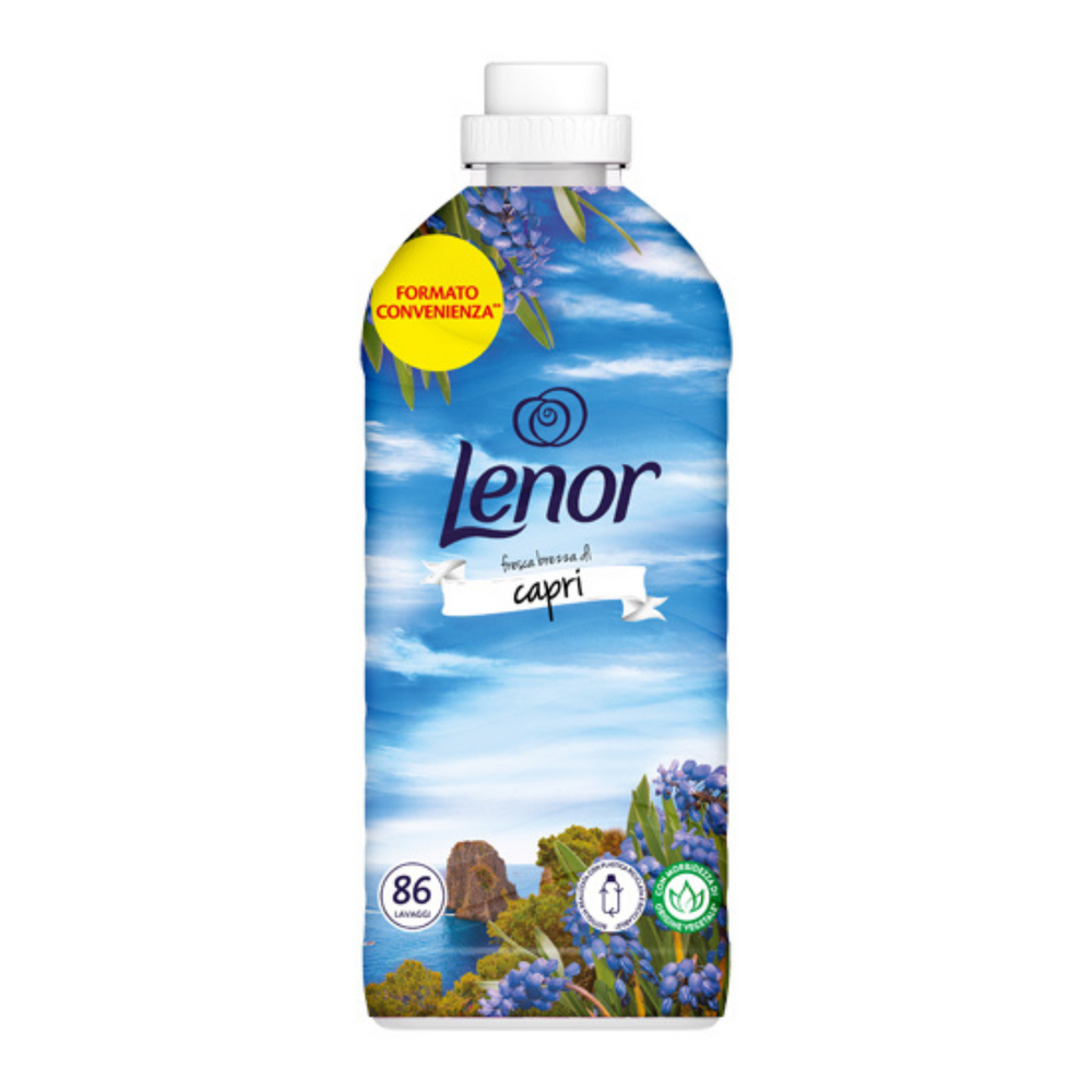 
                      
                        Ammorbidente Concentrato - Lenor - 86 lav - 1,806 LT - Varie Fragranze
                      
                    