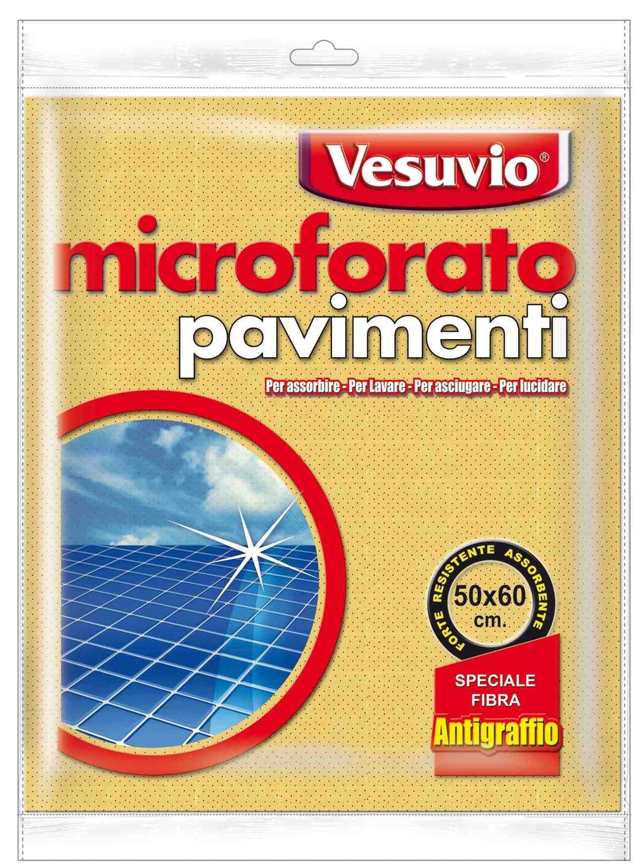 Panno Pavimenti Microforato Scamosciato - Vesuvio - 50x60